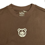 Lost Teddy Heavyweight Oversized Tee (Chocolate)