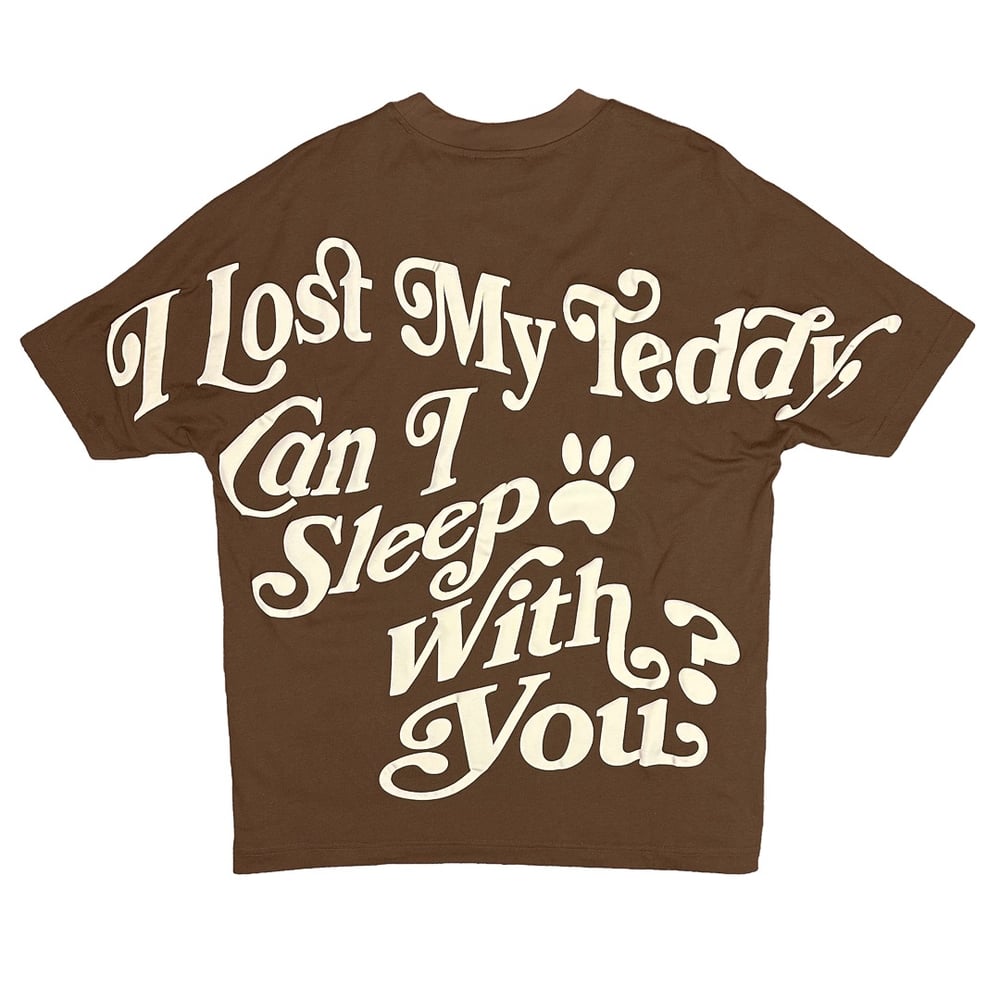 Peeco Lost Teddy Heavyweight Oversized Tee (Chocolate)