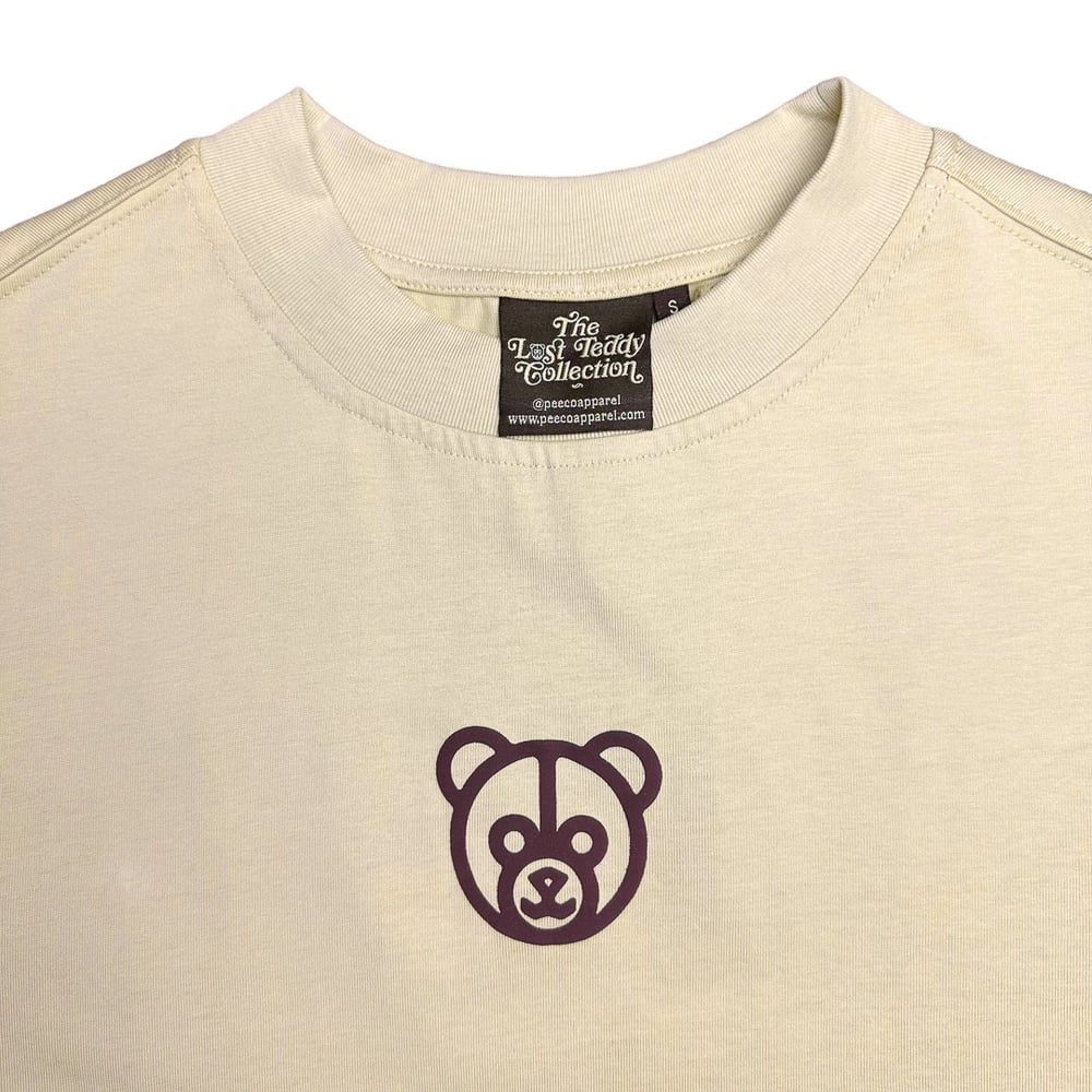 Peeco Lost Teddy Heavyweight Oversized Tee (Sand)