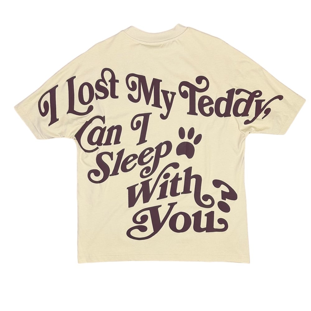 Peeco Lost Teddy Heavyweight Oversized Tee (Sand)