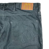 McDonald’s Embroidered 90s Employee Logo Jeans (S)