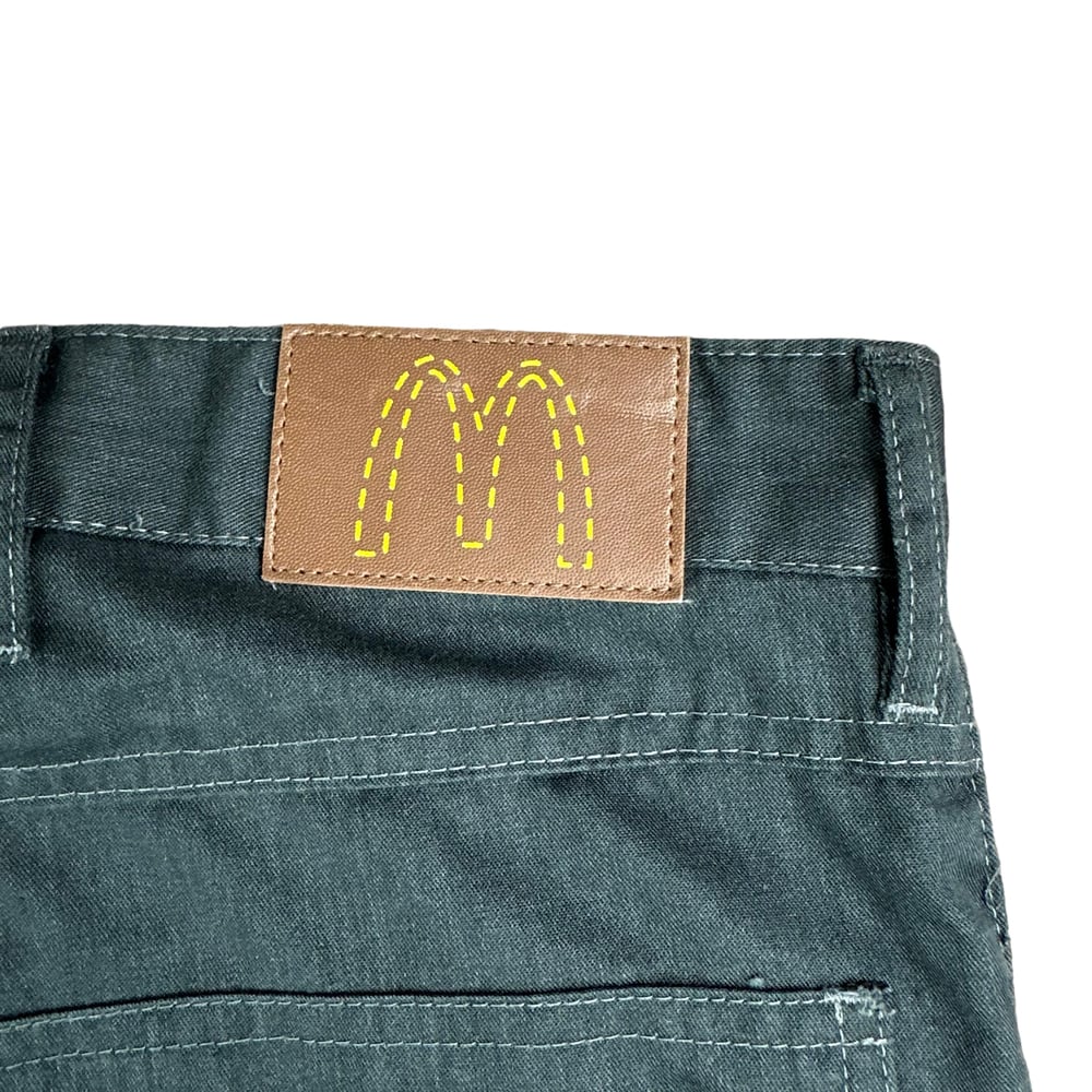 McDonald’s Embroidered 90s Employee Logo Jeans (S)