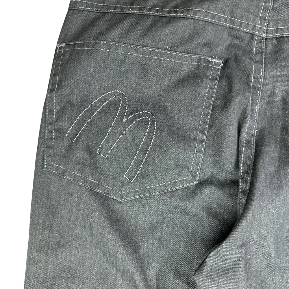McDonald’s Embroidered 90s Employee Logo Jeans (S)