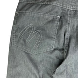 McDonald’s Embroidered 90s Employee Logo Jeans (S)