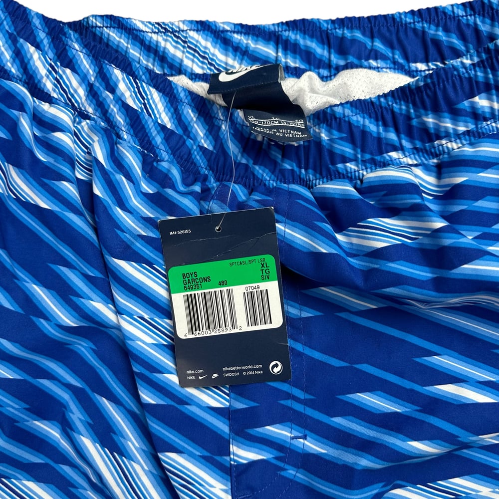 Nike Conversion All Over Print Y2K Logo Swim Shorts BNWT (13-15yrs)