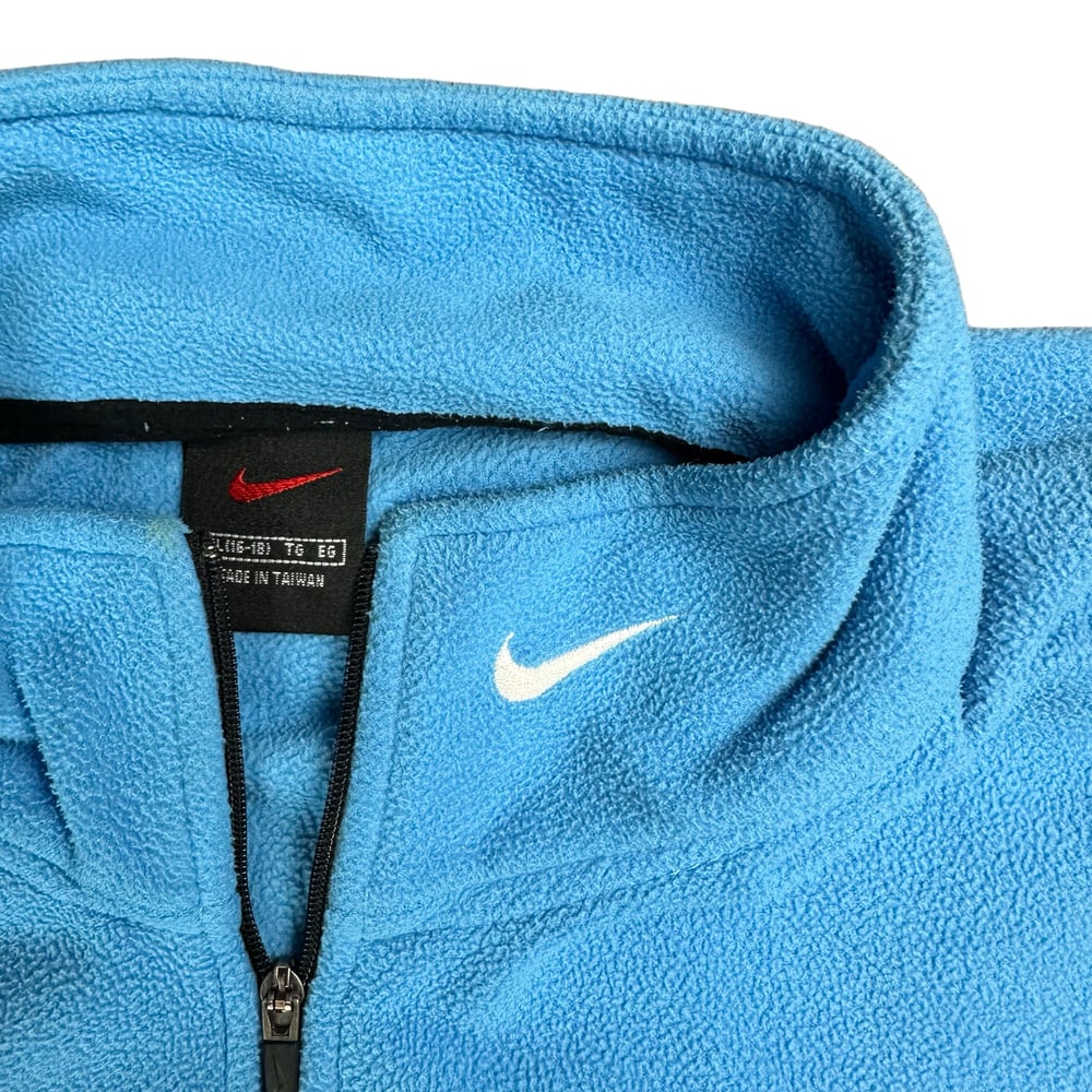 Nike Light Blue Quarter Zip Fleece (Women’s XL)