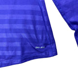 Nike Pro Purple Striped Half-Zip Track Jacket (Women’s XL)