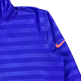 Nike Pro Purple Striped Half-Zip Track Jacket (Women’s XL)
