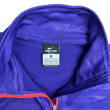 Nike Pro Purple Striped Half-Zip Track Jacket (Women’s XL)