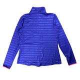 Nike Pro Purple Striped Half-Zip Track Jacket (Women’s XL)