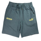 Puma King Grey Cotton Shorts (S)