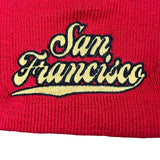 San Francisco Embroidered Beanie (OS)
