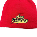 San Francisco Embroidered Beanie (OS)