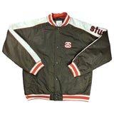 Stüssy 1980s Brown Bomber Jacket (L)