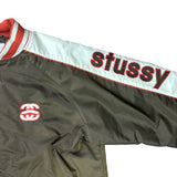 Stüssy 1980s Brown Bomber Jacket (L)
