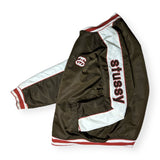 Stüssy 1980s Brown Bomber Jacket (L)