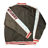 Stüssy 1980s Brown Bomber Jacket (L)