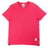 Thom Browne Classic Pique RWB Pink Tee (L)
