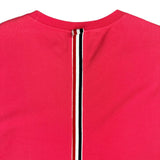 Thom Browne Classic Pique RWB Pink Tee (L)