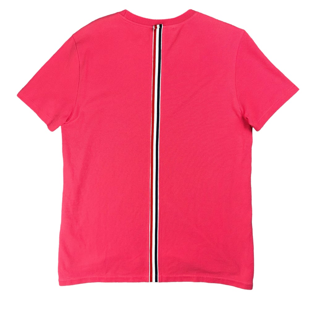 Thom Browne Classic Pique RWB Pink Tee (L)