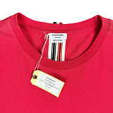 Thom Browne Classic Pique RWB Pink Tee (L)