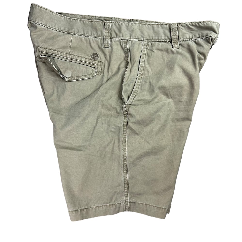 Timberland Khaki Denim Cargo Shorts (L)