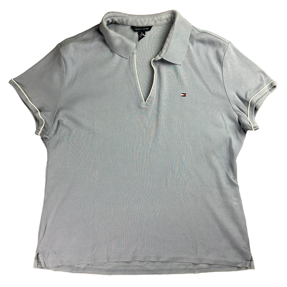 Tommy Hilfiger Blue Polo Shirt (Women’s XL)
