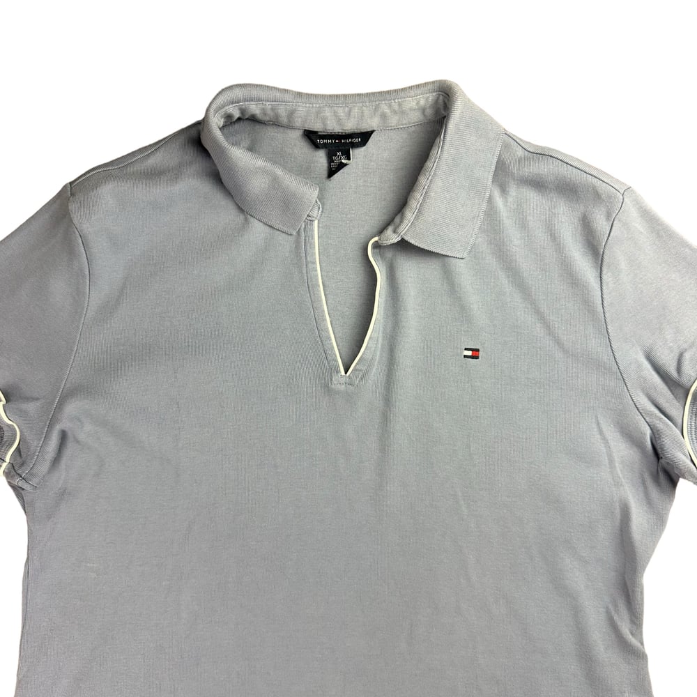 Tommy Hilfiger Blue Polo Shirt (Women’s XL)