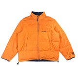 Tommy Hilfiger Orange Navy Reversible Puffer Jacket (XL)