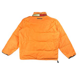 Tommy Hilfiger Orange Navy Reversible Puffer Jacket (XL)
