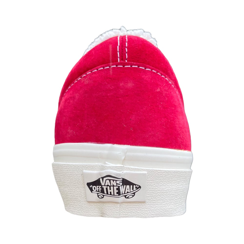 Vans Era Pig Suede Fleece True Red Low (UK9)