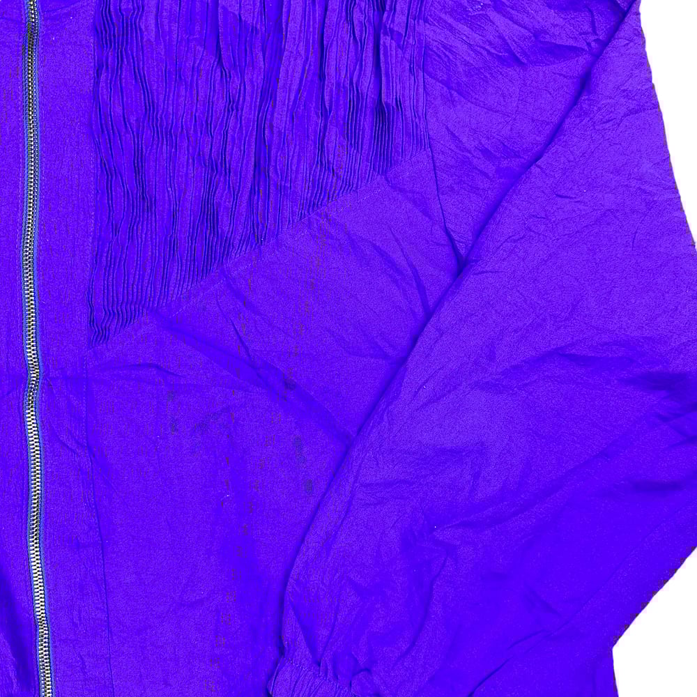 Vintage Teddi Purple Funky Windbreaker (Women’s XL)
