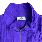 Vintage Teddi Purple Funky Windbreaker (Women’s XL)