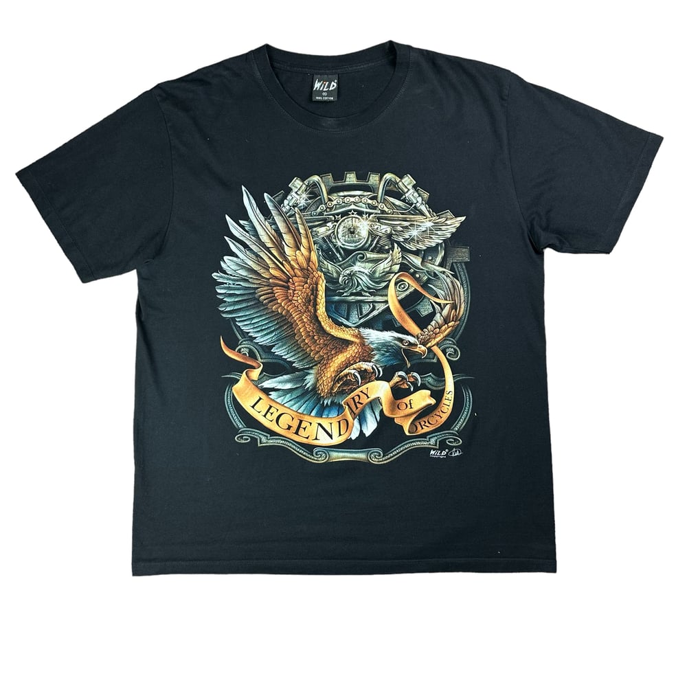 Wild USA Motorcycle Graphic Tee (XL)