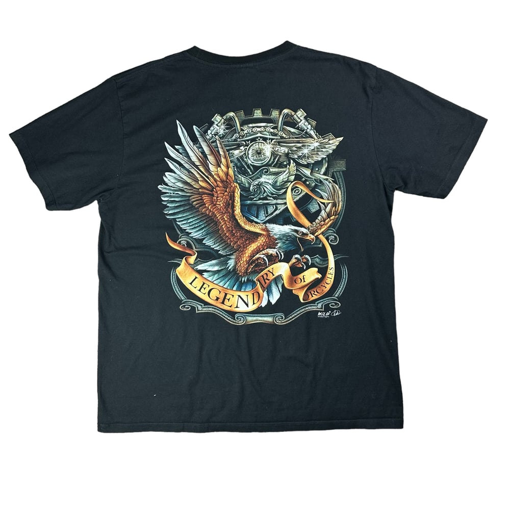 Wild USA Motorcycle Graphic Tee (XL)